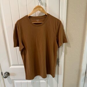 Sonoma Goods For Life Brown T-Shirt Men’s Medium Crew Neck Casual Tee NWOT